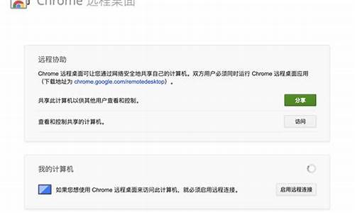 chrome远程桌面服务无法开启(远程桌面谷歌浏览器打不开)